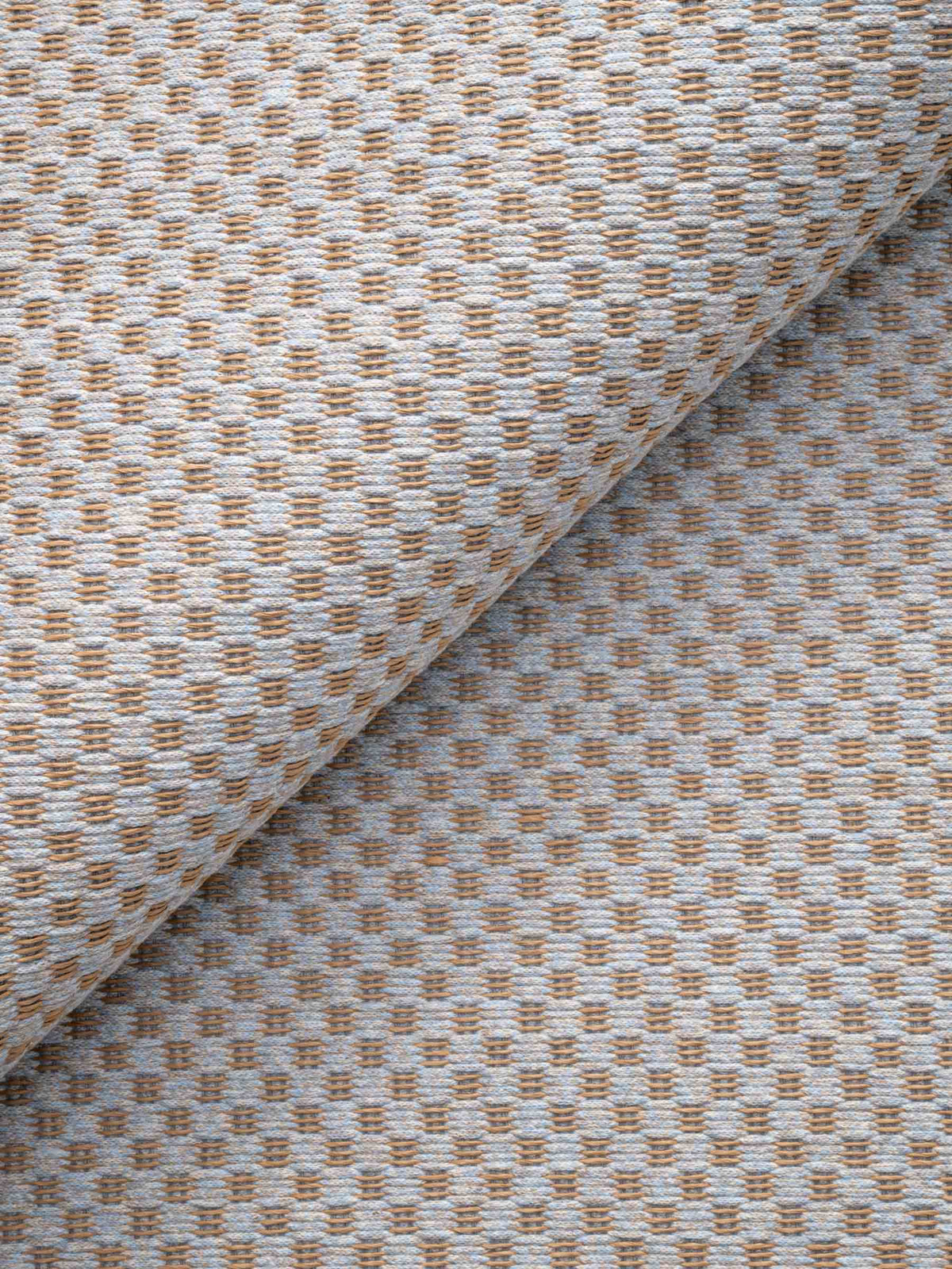 Nori cotton-paper yarn rug in Light Blue – NORUM