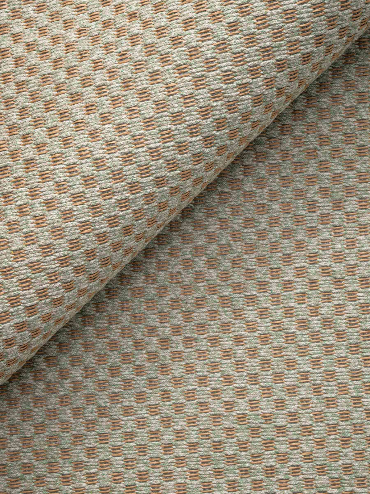 Nori cotton-paper yarn rug in Mint Green – NORUM