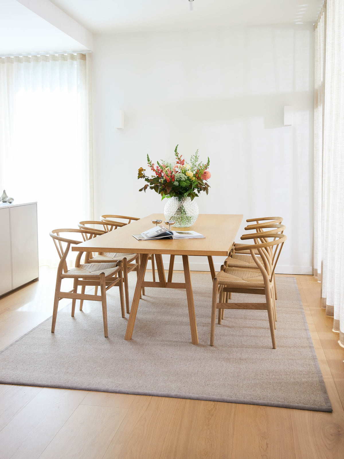 Sarea rug in Natural Beige – NORUM