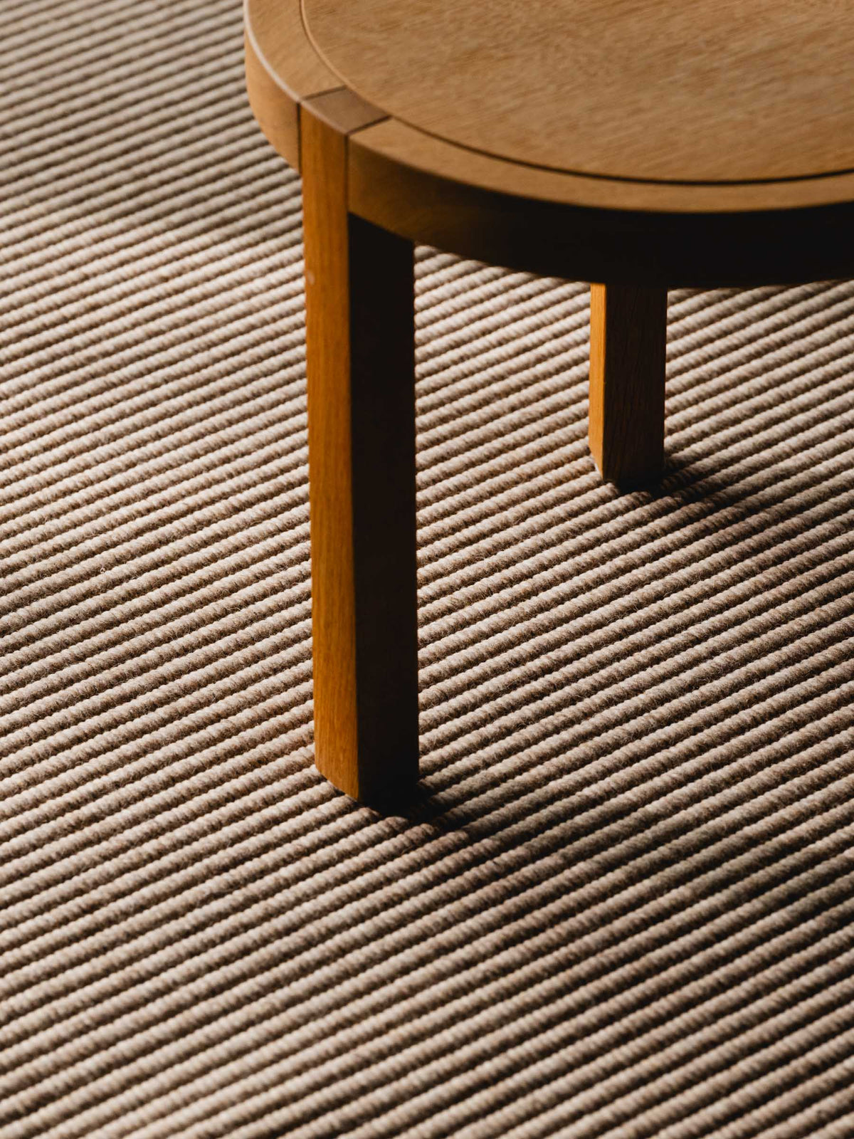 Taive wool rug in Natural Beige – NORUM