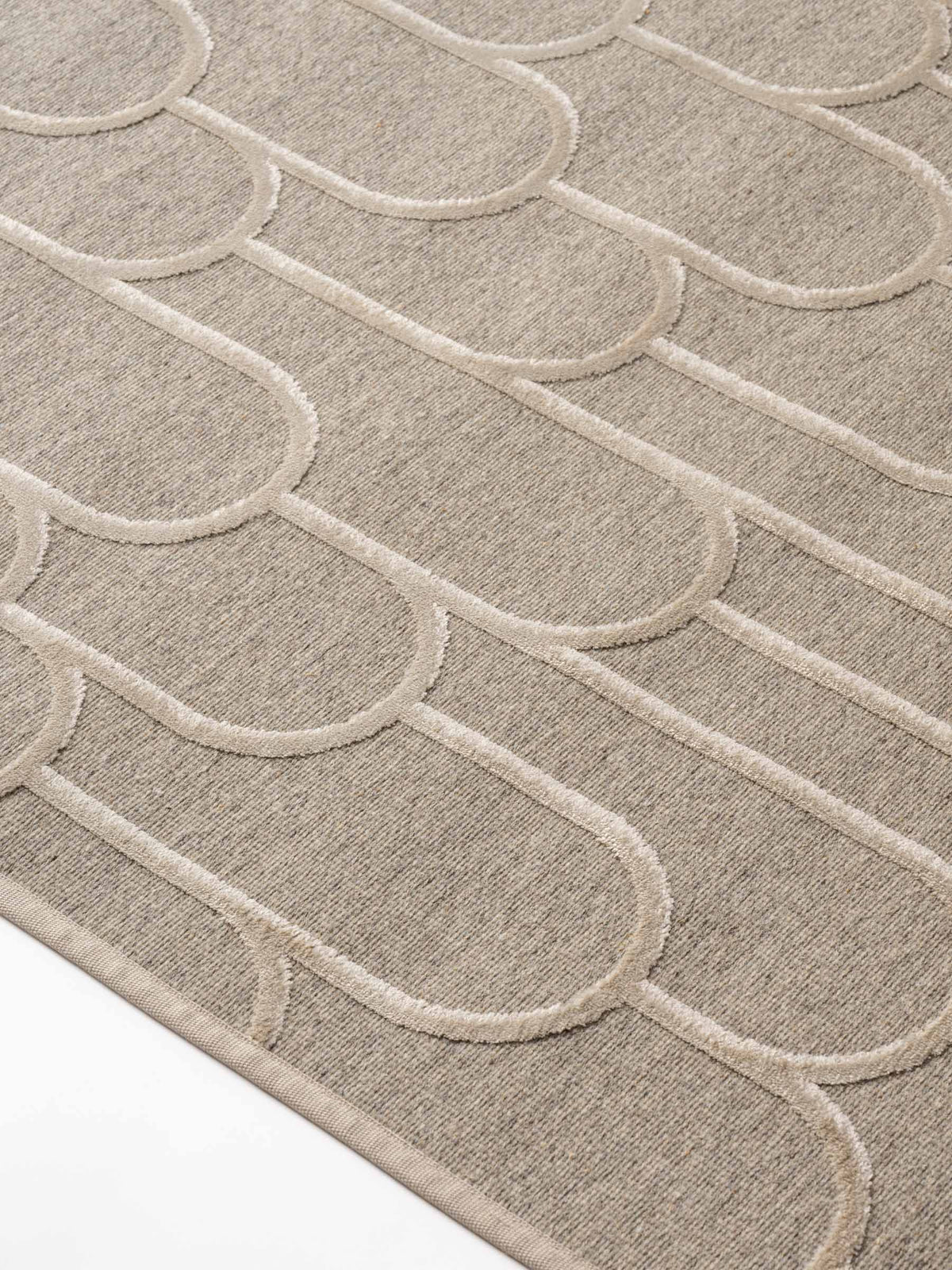 Verto wool rug in Silk Beige – NORUM