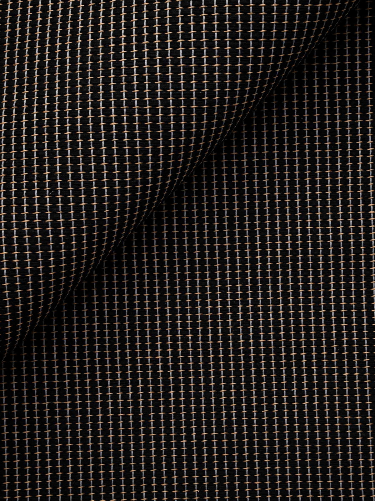 Lyra cotton-paper yarn rug in Soft Black – NORUM