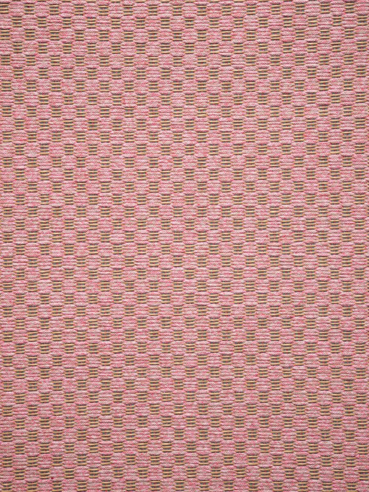 Nori cotton-paper yarn rug in Fresh Pink – NORUM