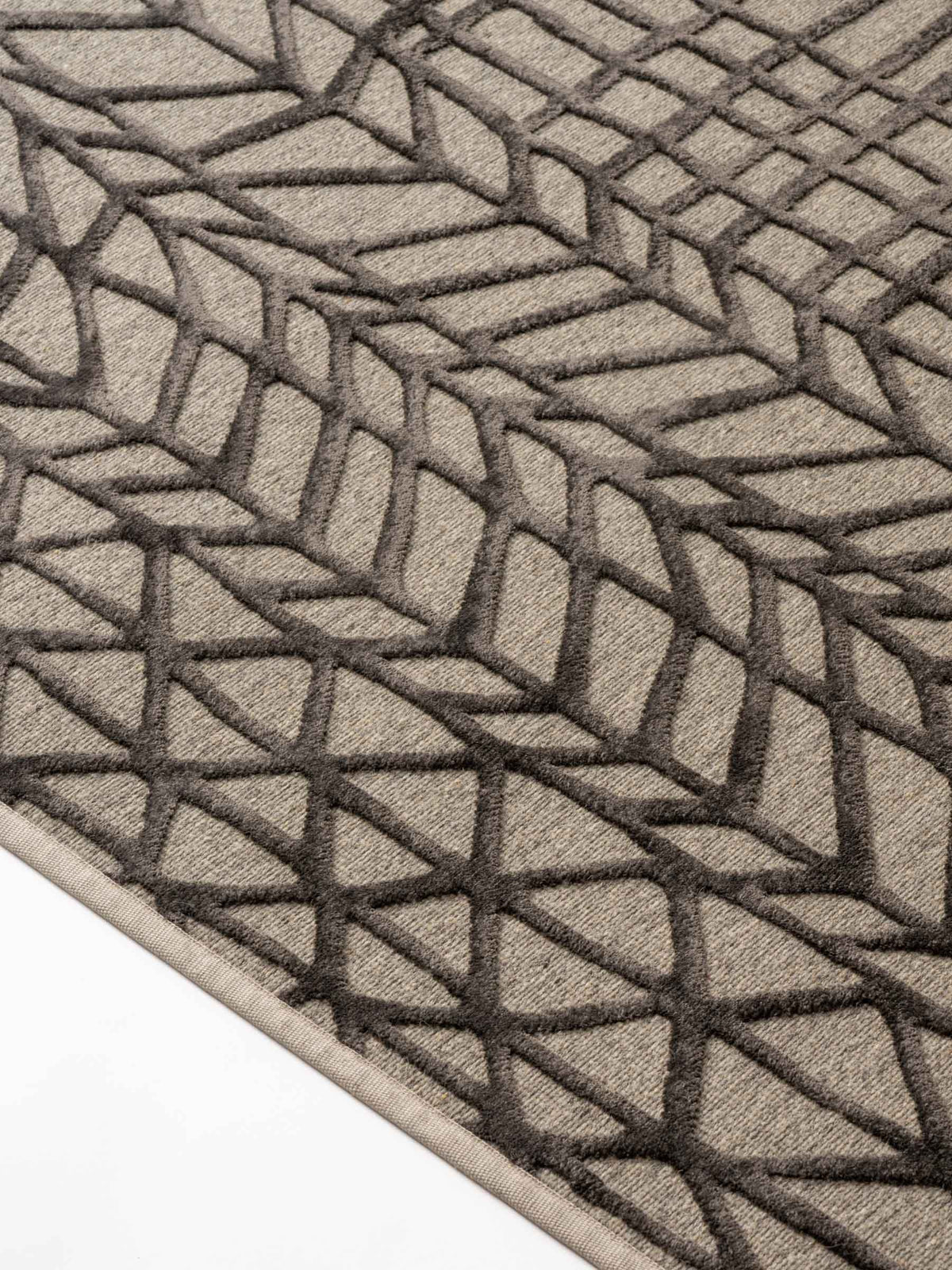 Rova wool rug in Walnut Brown – NORUM
