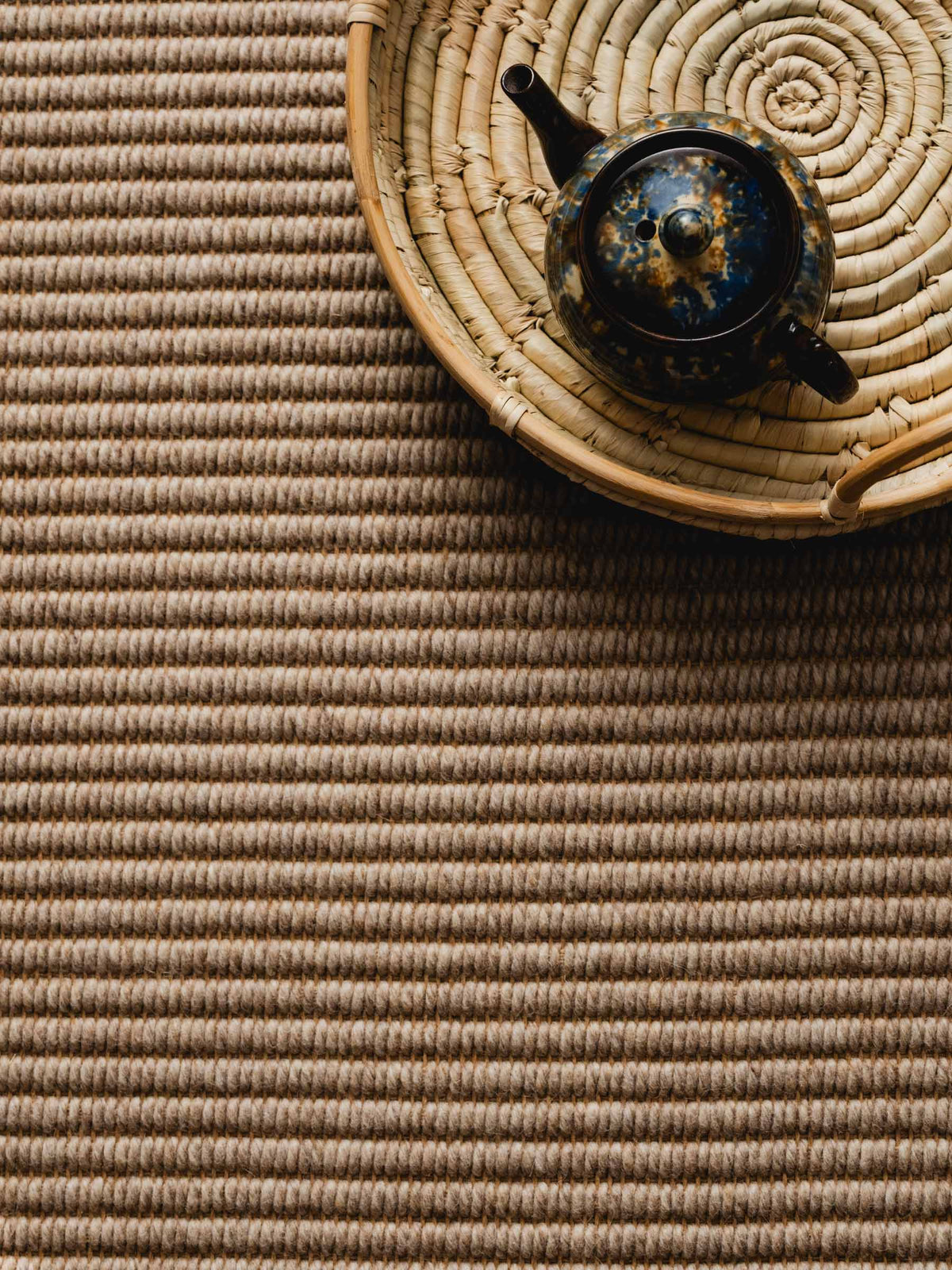 Taive wool rug in Natural Beige – NORUM
