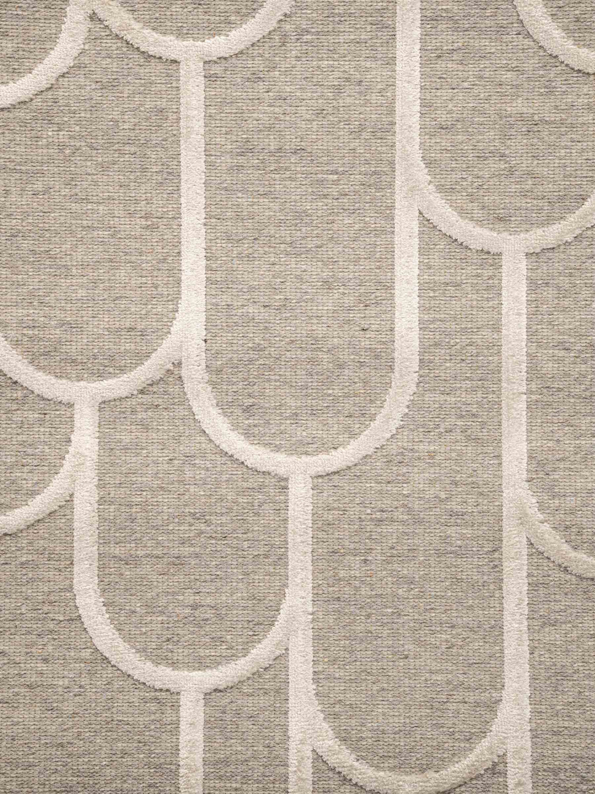 Verto wool rug in Silk Beige – NORUM