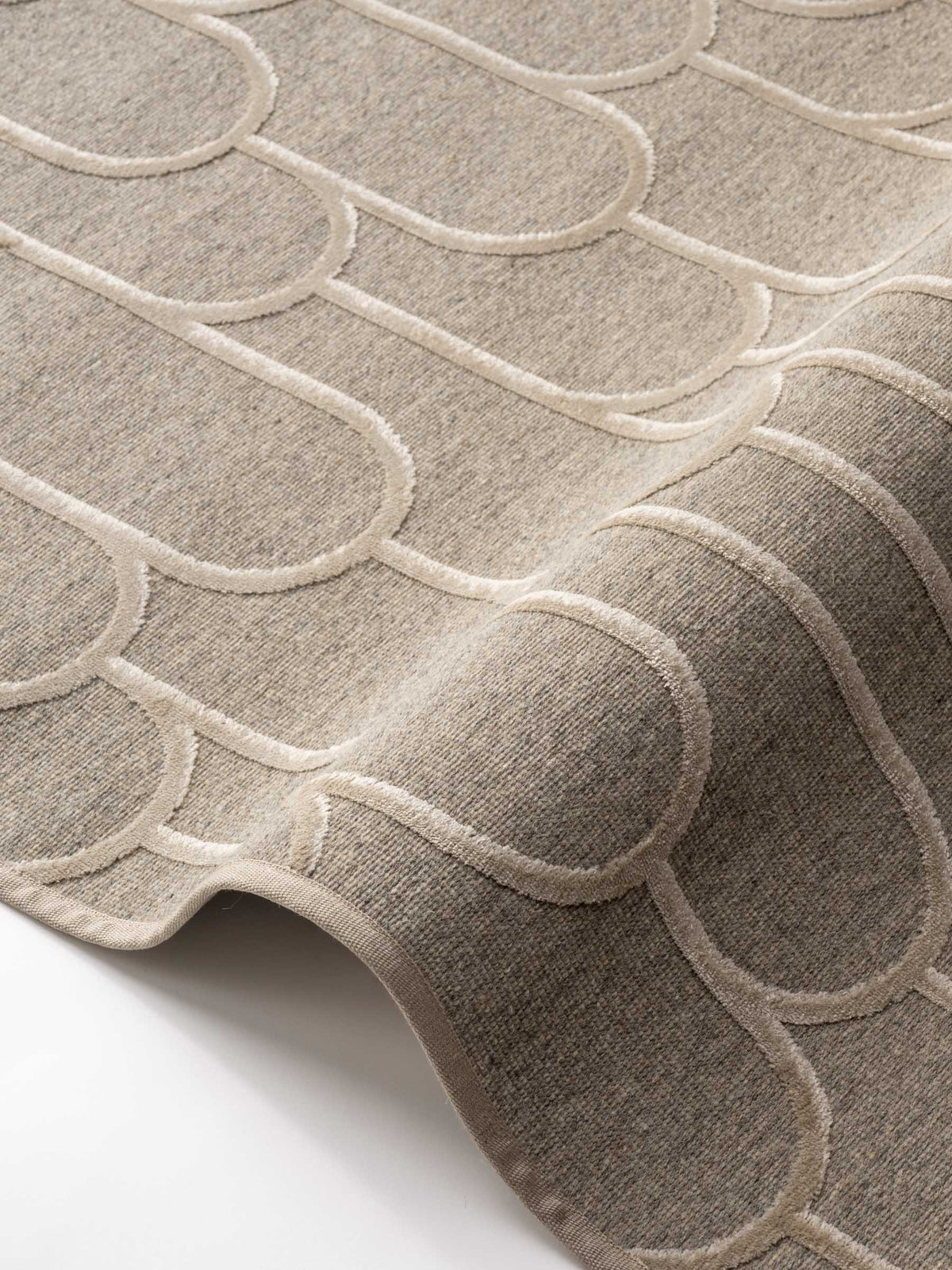 Verto wool rug in Silk Beige – NORUM