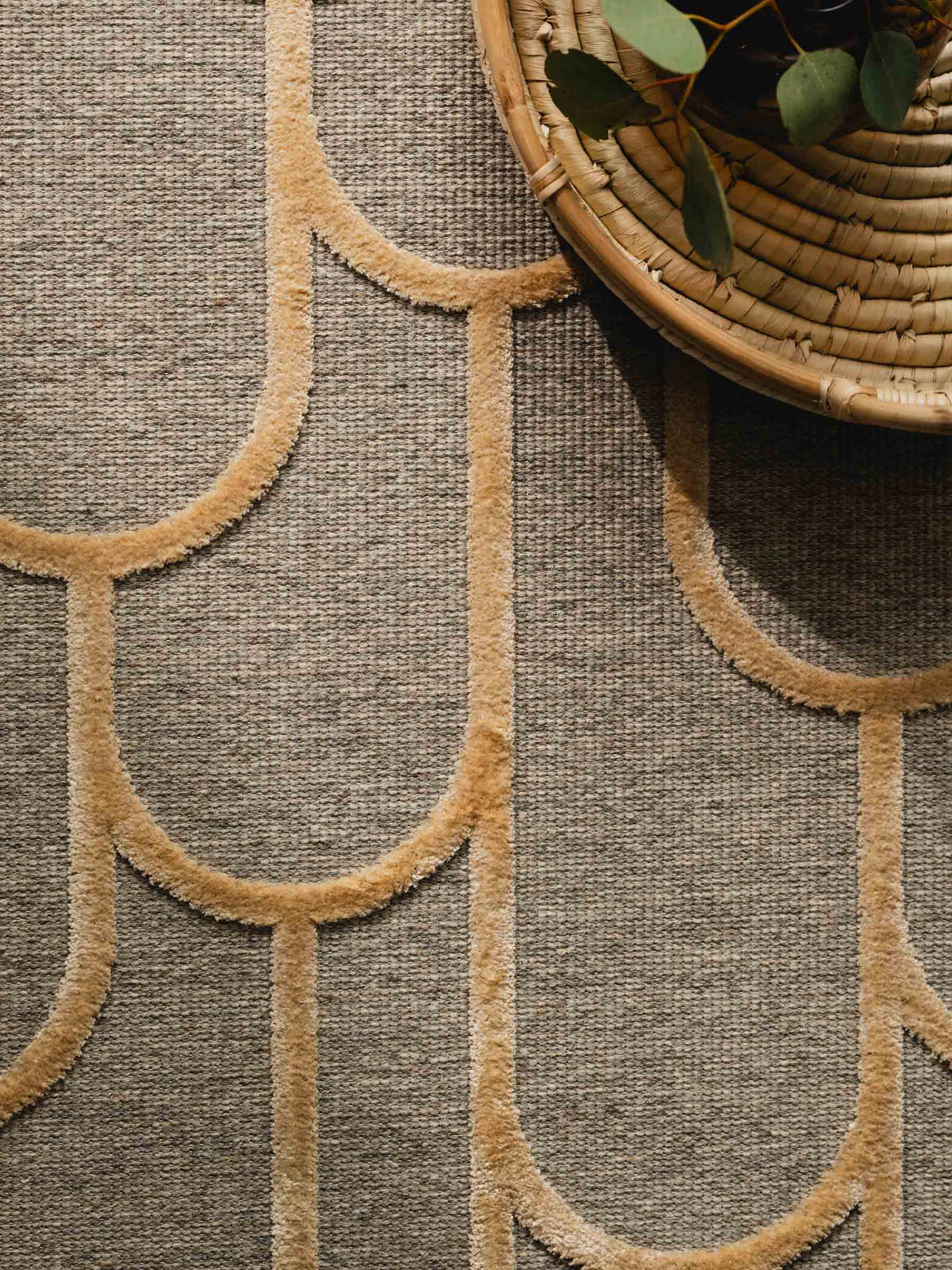 Verto wool rug in Wheat Gold – NORUM